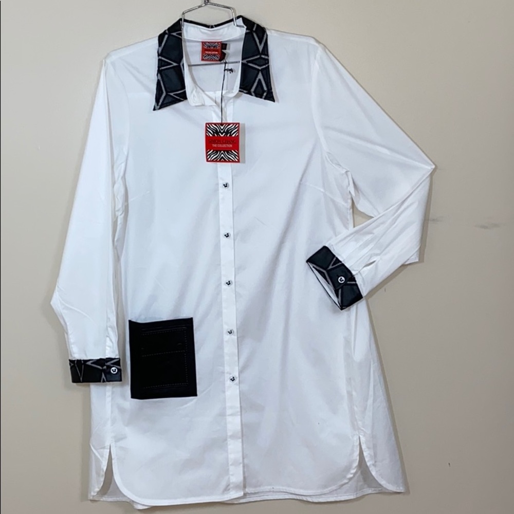 Simon Chang The Collection Designer Top/Jacket NWT